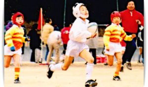 福岡堅樹選手の幼少期