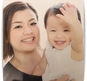 髙橋ミカと赤ちゃん